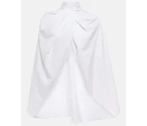 Camicia Aleida in cotone con mantella
