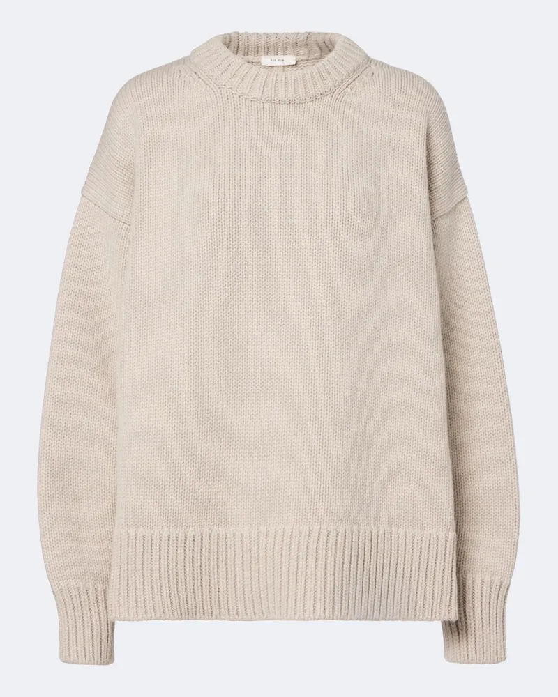 The Row Pullover Ophelia in lana e cashmere Beige