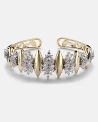 YEPREM Bracciale Golden Strada in oro 18kt con diamanti Oro