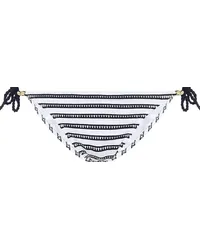 Heidi Klein Slip bikini Corsica a righe Blu