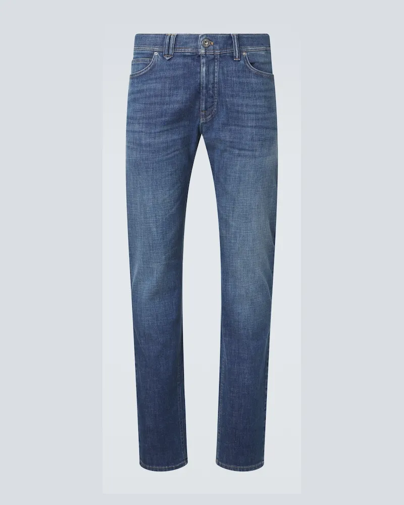 Brioni Jeans slim Meribel Blu