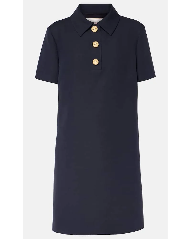 Valentino Garavani Miniabito in CrÃªpe Couture Blu