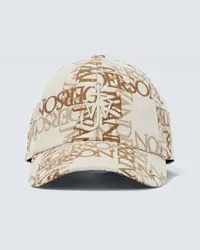 J.W.Anderson Cappello da baseball in jacquard Multicolore