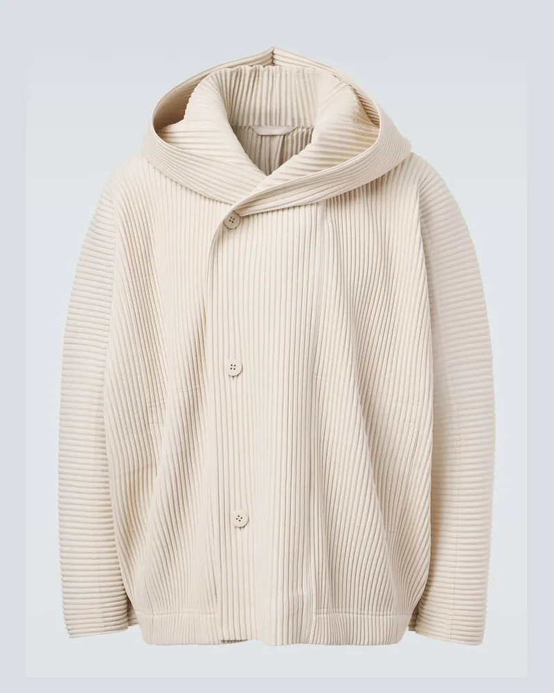 Issey Miyake Homme PlissÃ© Issey Miyake Cardigan Monthly Colors: March Beige