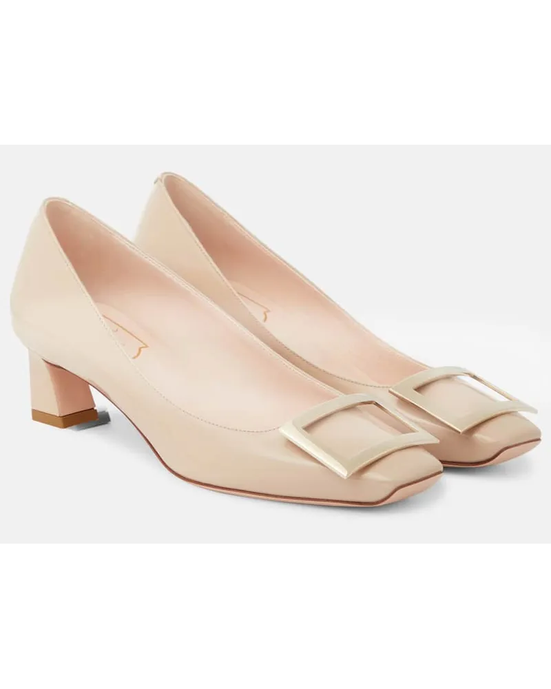 Roger Vivier Pumps Trompette 45 in pelle Neutro