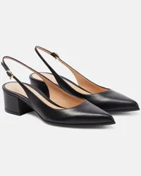 Gianvito Rossi Pumps slingback Piper in pelle Nero