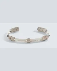 Bottega Veneta Bracciale in argento sterling Argento