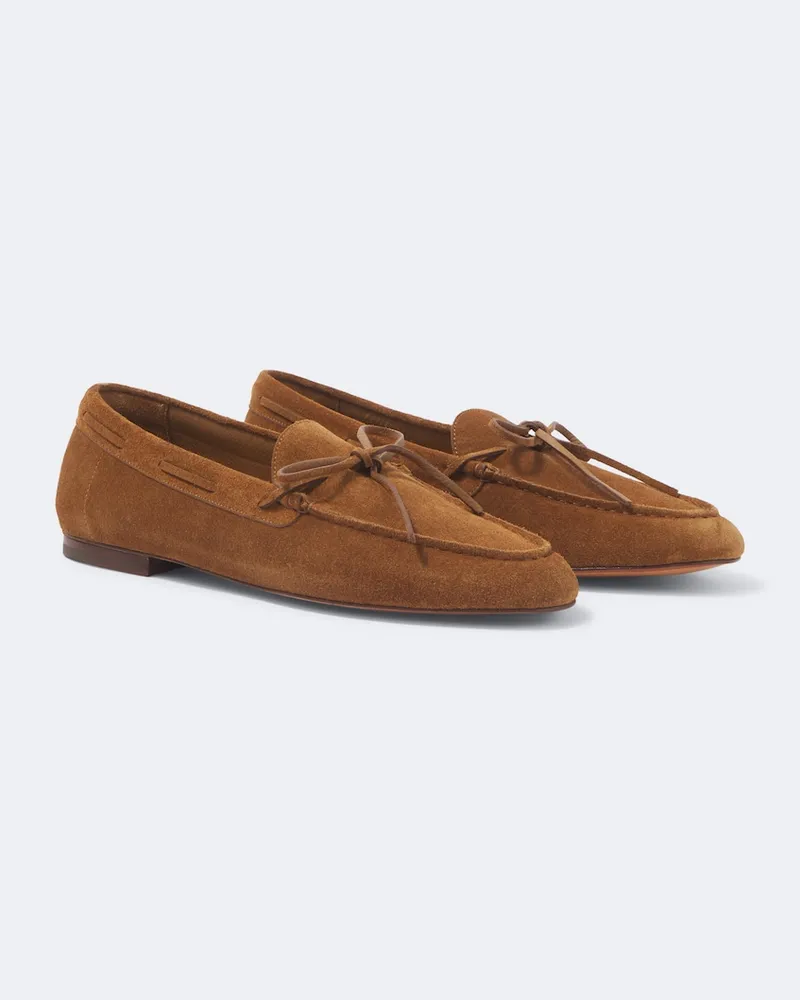 Ralph Lauren Mocassini in suede Marrone
