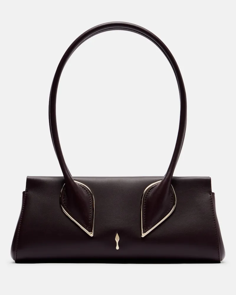 Christian Louboutin Borsa Venus Small in pelle Borgogna