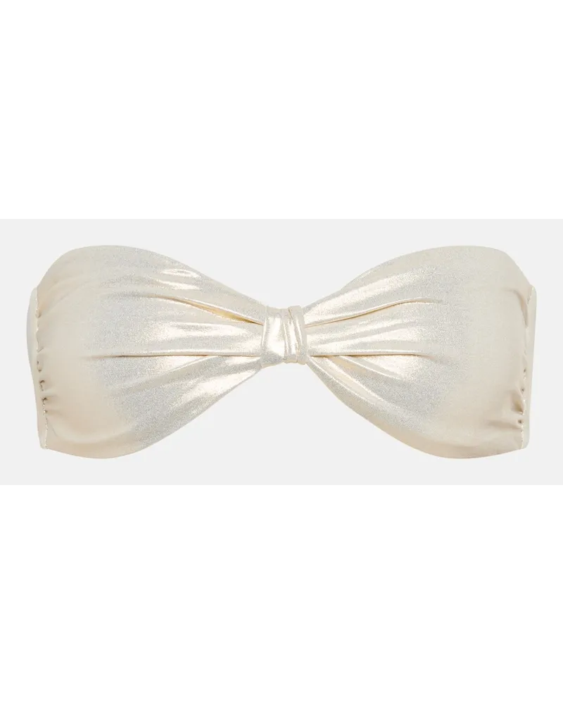 Melissa Odabash Top bikini a fascia Stockholm Oro