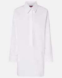 Gucci Camicia in popeline di cotone Bianco