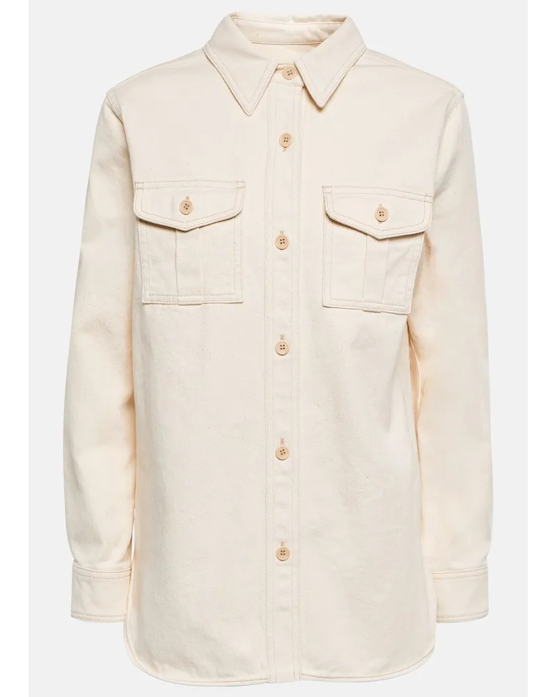 Isabel Marant Camicia di jeans Eden Neutro