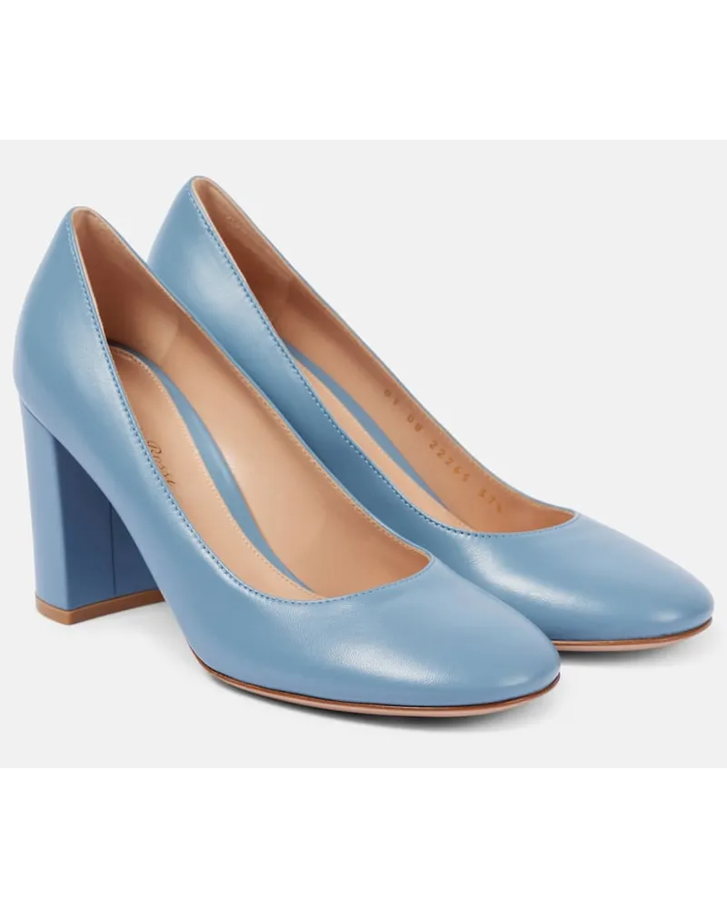 Gianvito Rossi Pumps 85 in pelle Blu