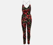 Jumpsuit aderente con stampa