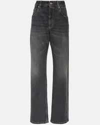 Brunello Cucinelli Jeans regular a vita media Blu