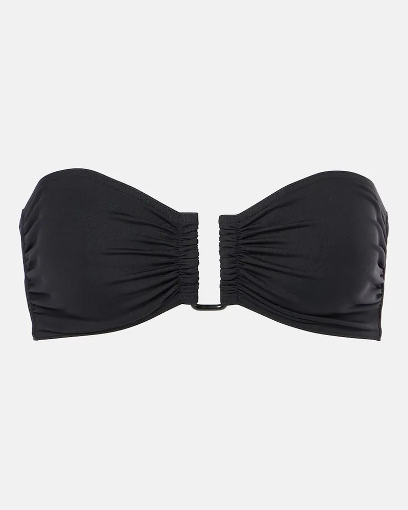 Eres Top bikini a fascia Show Nero