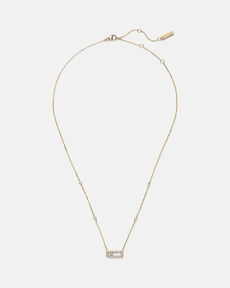 Messika Collana Move Uno in oro 18kt con diamanti Oro