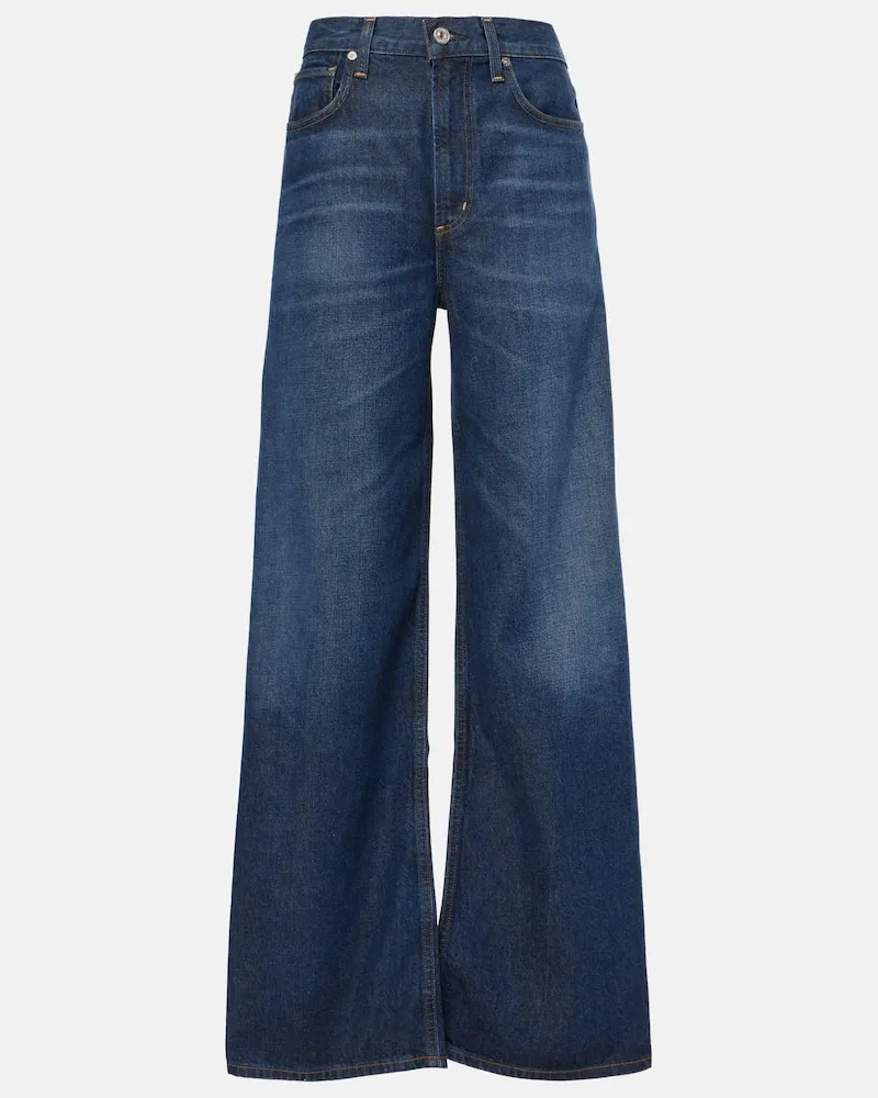 Citizens of humanity Jeans a gamba larga Paloma a vita alta Blu