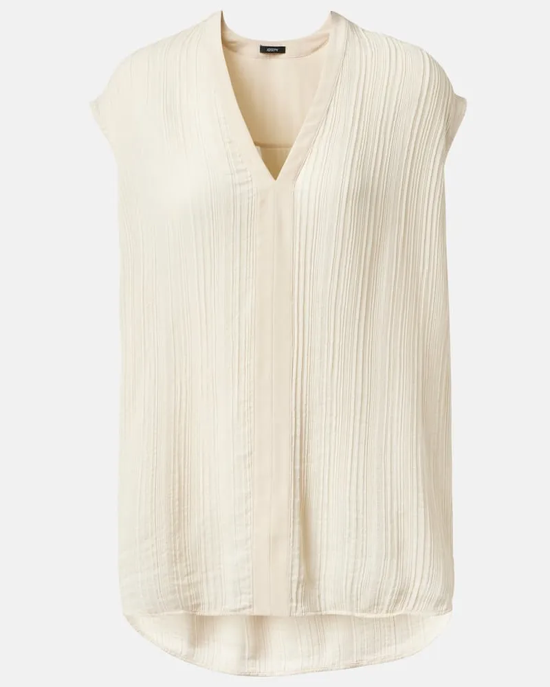 Joseph Top Lucien plissÃ Bianco