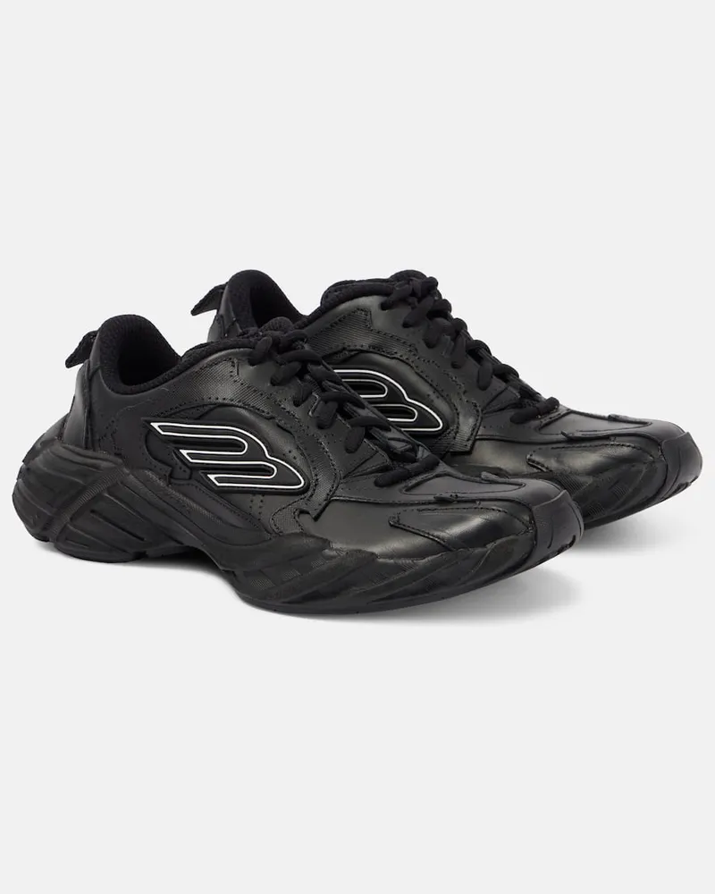 Balenciaga Sneakers Monday in pelle Nero