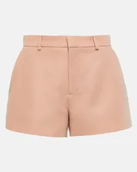 Gucci Shorts in lana e mohair Rosa