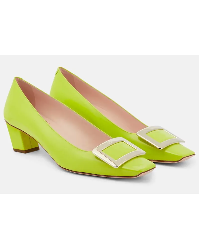 Roger Vivier Pumps Belle Vivier in vernice Verde