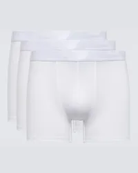 CDLP Set di tre boxer Bianco