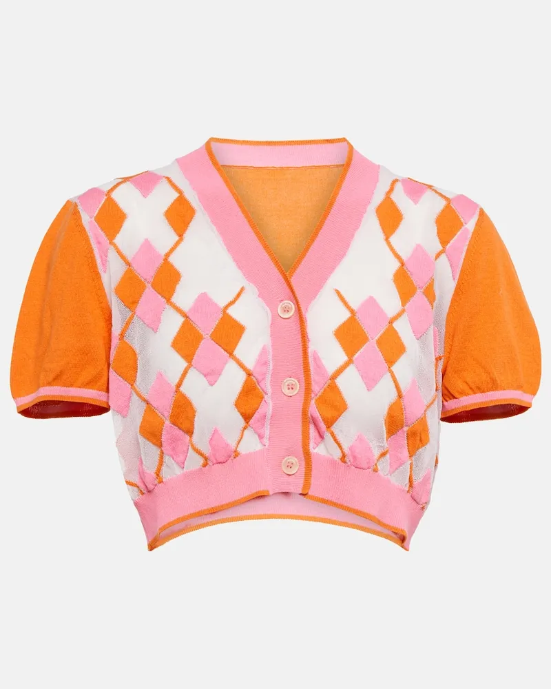 Jacquemus Cardigan cropped Le Cardigan Toledo Multicolore