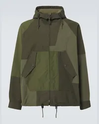 Comme des Garçons Comme des Garçons Homme Giacca con motivo patchwork Verde