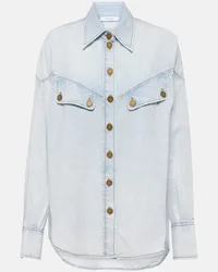 Zimmermann Camicia di jeans Blu