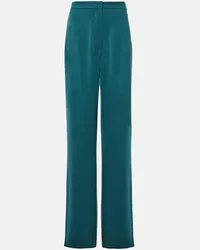 Max Mara Pantaloni regular Medusa in lana Grigio