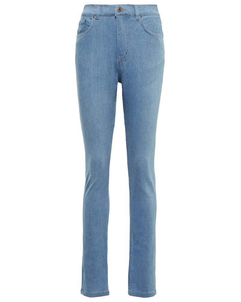 Y/PROJECT Jeans skinny a vita alta Blu
