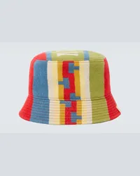 Visvim Cappello Dome in lana, lino e cotone Multicolore