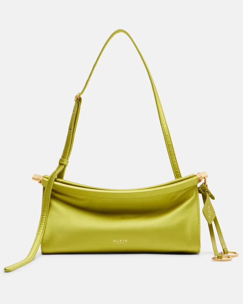 Alaïa AlaÃ¯a Borsa a spalla Le Click East West Small Giallo