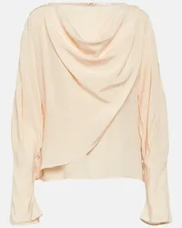 Chloé Chloé Top in seta Beige