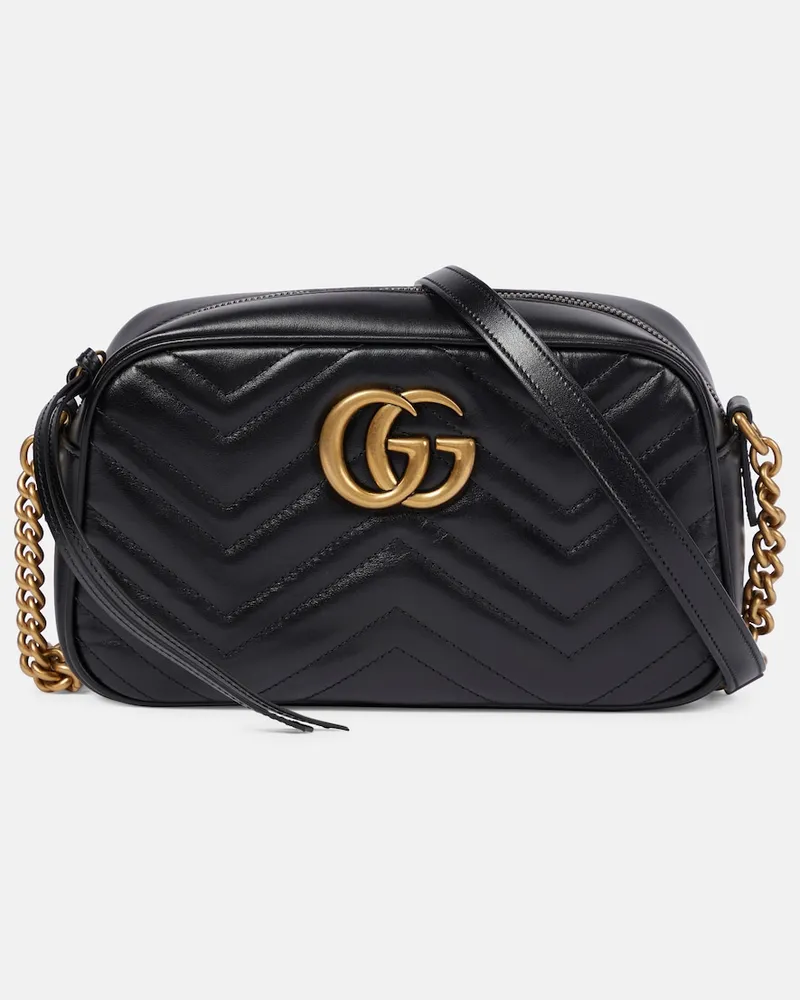 Gucci Borsa GG Marmont Small in pelle matelassÃ Nero