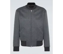 Bomber in cashmere