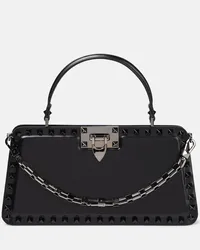 Valentino Garavani Borsa a mano Rockstud in pelle Nero