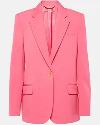 Stella McCartney Blazer in lana Rosa