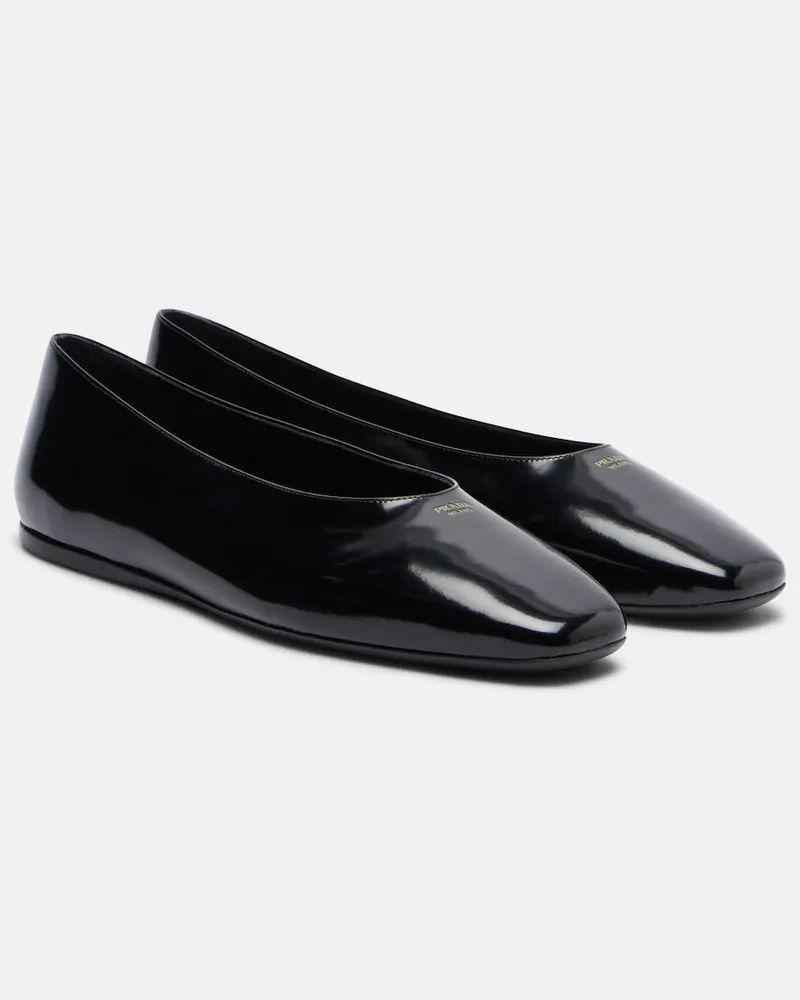 Prada Ballerine in pelle Nero