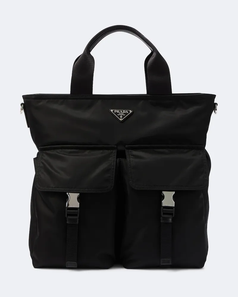 Prada Borsa Prada Explore in Re-Nylon Nero