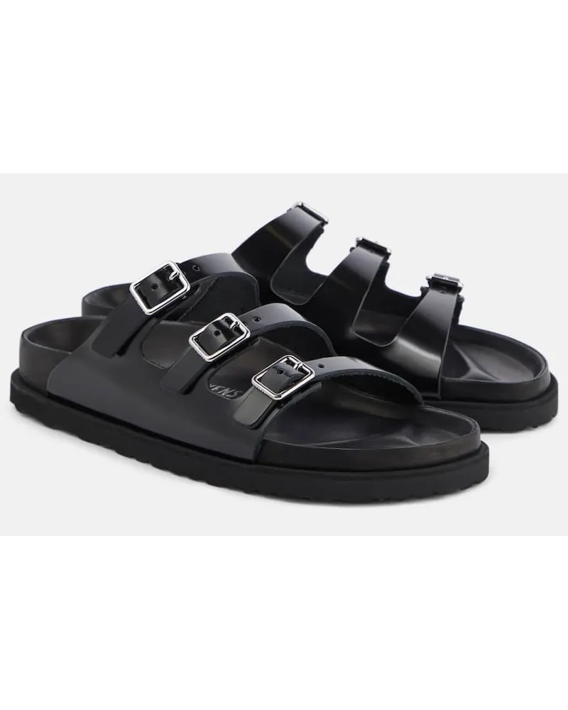Birkenstock Sandali Florida in pelle Nero