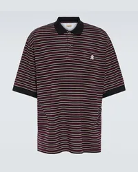 Undercover Polo in cotone a righe Multicolore