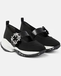 Roger Vivier Sneakers Viv' Match con decorazione Nero