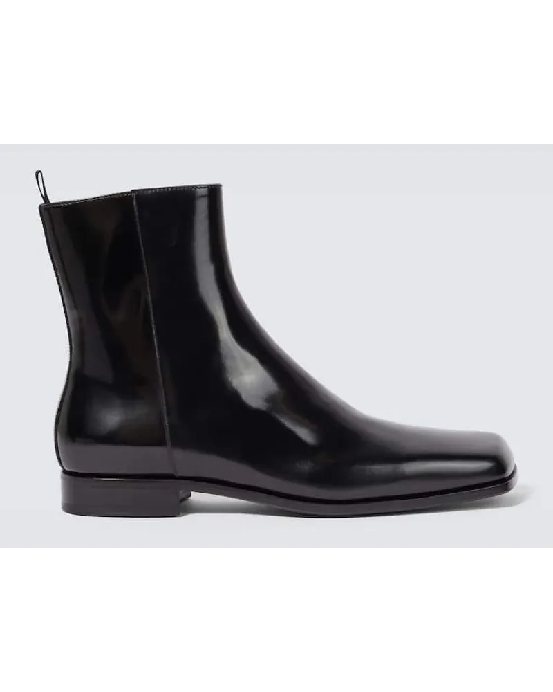 Prada Stivaletti in pelle Nero