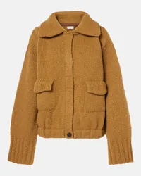 Dries van Noten Cardigan in lana Marrone