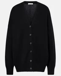 The Row Cardigan Harko in cashmere Nero