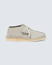 Clarks Stivali Desert Trek in nabuk Beige