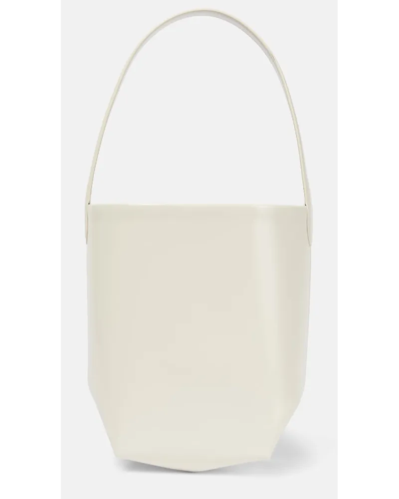 The Row Borsa N/S Park Small in pelle Bianco