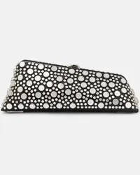 ATTICO Clutch Long Night Small in pelle Nero